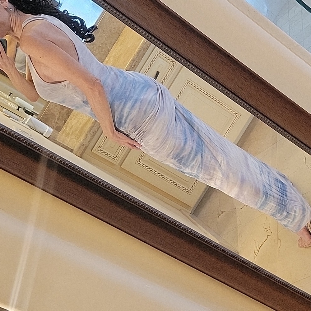 Young Fabulous & Broke Tie-dye Racerback-style Maxi Dress, S - Picture 6 of 16